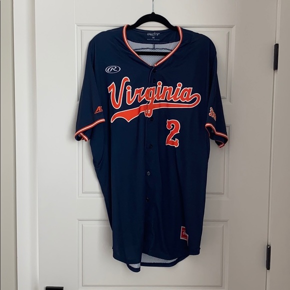 Rawlings Other - UVA Game-Worn Baseball Jersey